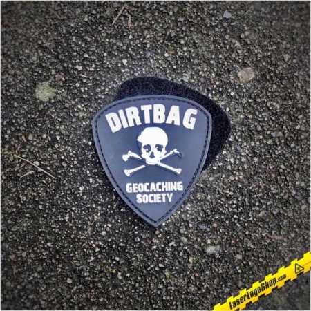 PVC Patch "DGS" mit Klettrückseite